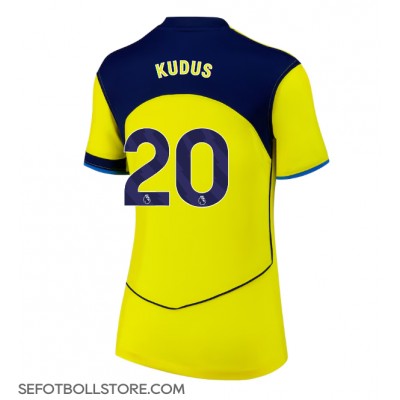 Tottenham Hotspur Mohammed Kudus #20 Replika Tredje Tröja Dam 2025-26 Kortärmad Tottenham Hotspur Mohammed Kudus #20 Replika Tredje Tröja Dam 2025-26 Kortärmad